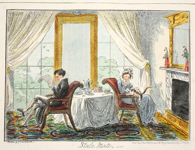 Stale Mate by George Cruikshank